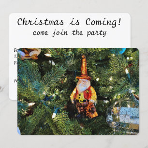 Cowboy Santa-inbjudan Inbjudningar