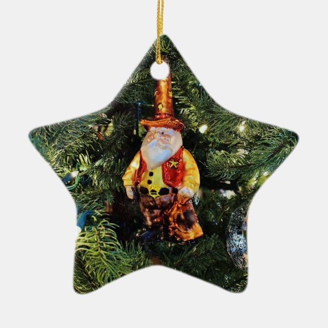 Cowboy Santa Ornament (Framsidan)