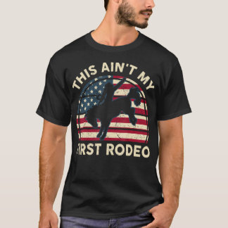 Cowboy-Shirt Aint My First Rodeo Funny Western Hor T Shirt