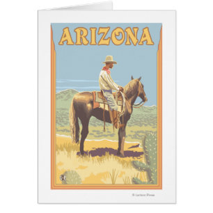 Cowboy (sidan beskådar), Arizona Hälsningskort