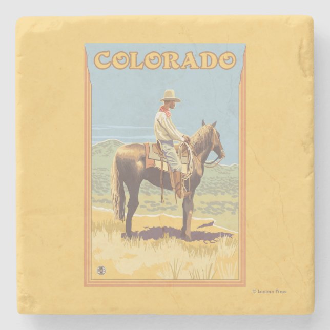 Cowboy (sidan beskådar), Colorado Stenunderlägg (Framsidan)