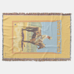 Cowboy (sidan beskådar), South Dakota Filt