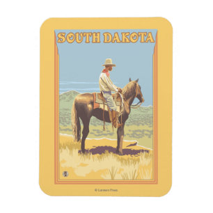 Cowboy (sidan beskådar), South Dakota Magnet