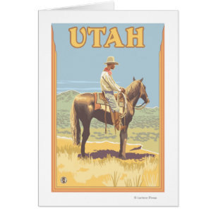 Cowboy (sidan beskådar), Utah Hälsningskort