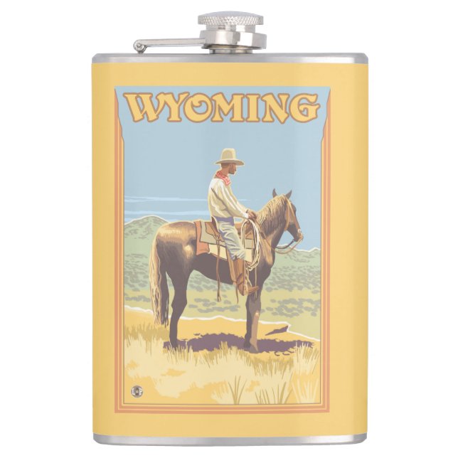 Cowboy (sidan beskådar), Wyoming Fickplunta (Framsidan)