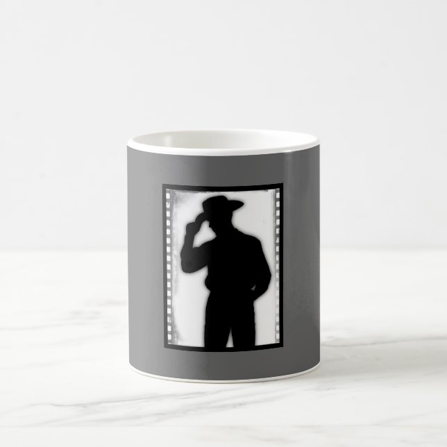 Cowboy Silhouette Coffee Mugg (Center)