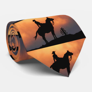 Cowboy Silhouette Slips