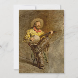 Cowboy Singing   Thomas Eakins