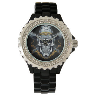 Cowboy Skeleton Armbandsur