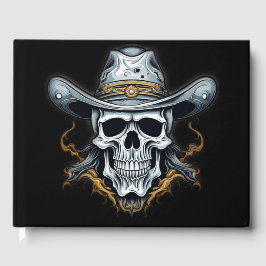 Cowboy Skeleton Gästböcker