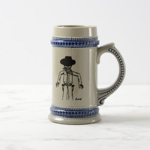 Cowboy Sketch Stein Sejdel