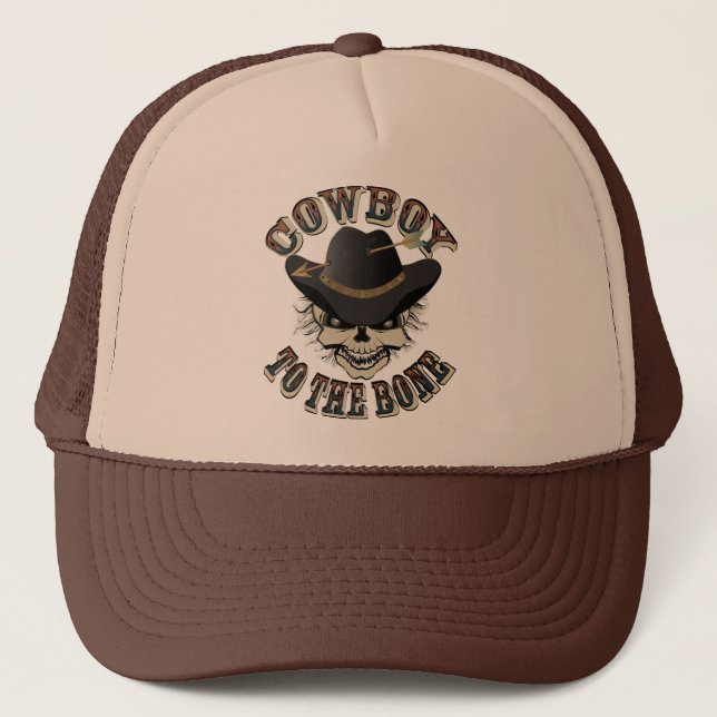 Cowboy Skull Keps (Framsida)