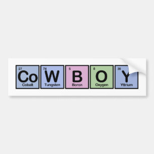 Cowboy som göras av inslag bildekal