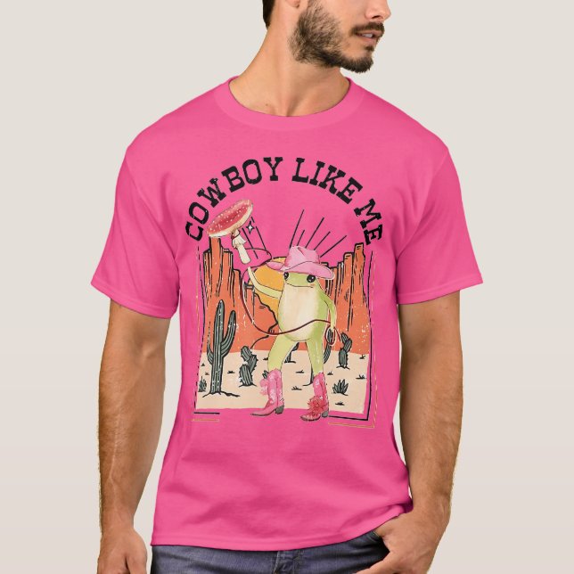 Cowboy som jag Frog T Shirt (Framsida)
