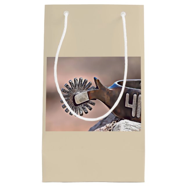 Cowboy Spur Gift Bag (Framsidan)