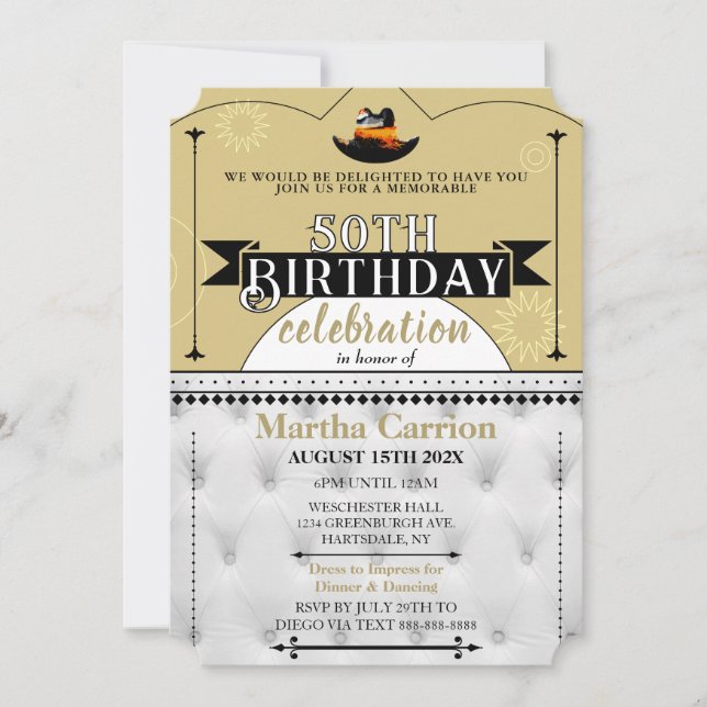 Cowboy Stater-platta kort (Framsida)