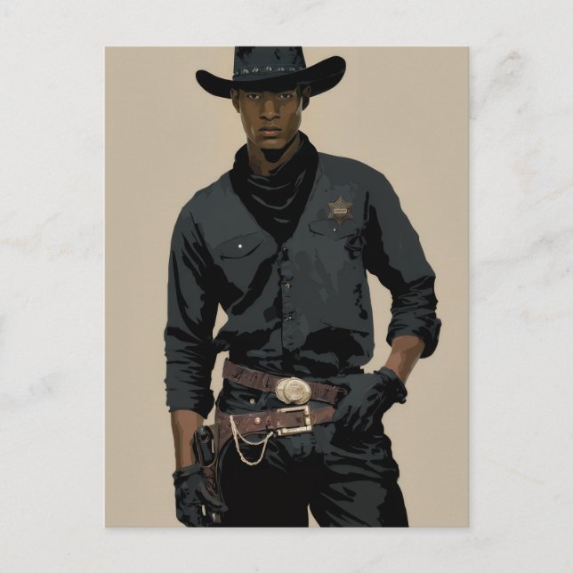 COWBOY STIL #4 VYKORT (Framsida)