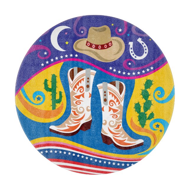 Cowboy Stövlar och Ökenstjärnor (Framsidan)