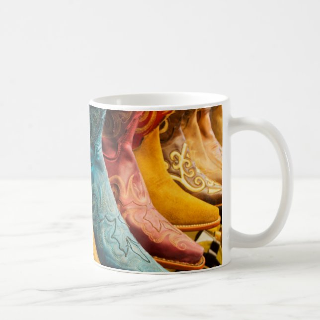 Cowboy-stövlar till salu, Arizona Kaffemugg (Höger)