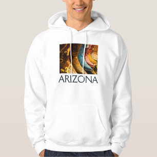 Cowboy-stövlar till salu, Arizona Sweatshirt Med Luva