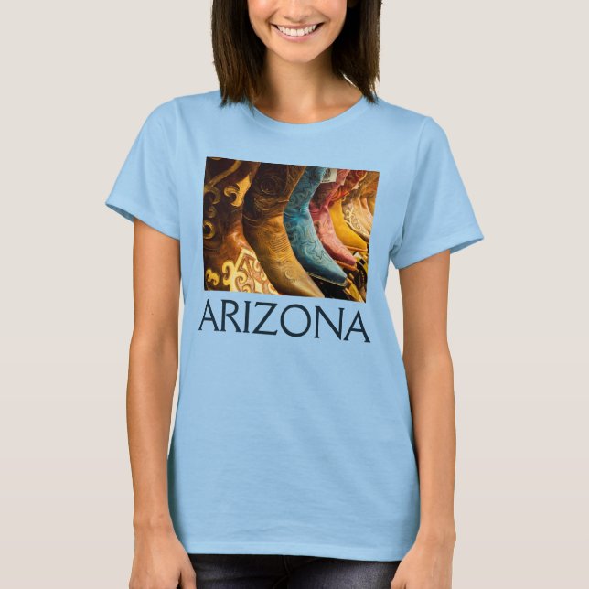 Cowboy-stövlar till salu, Arizona Tee (Framsida)