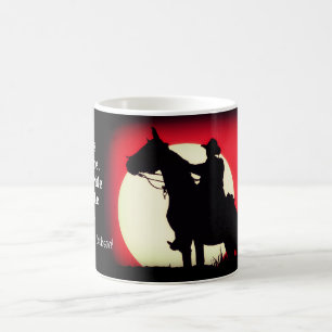 Cowboy Sunset Pension Kaffemugg