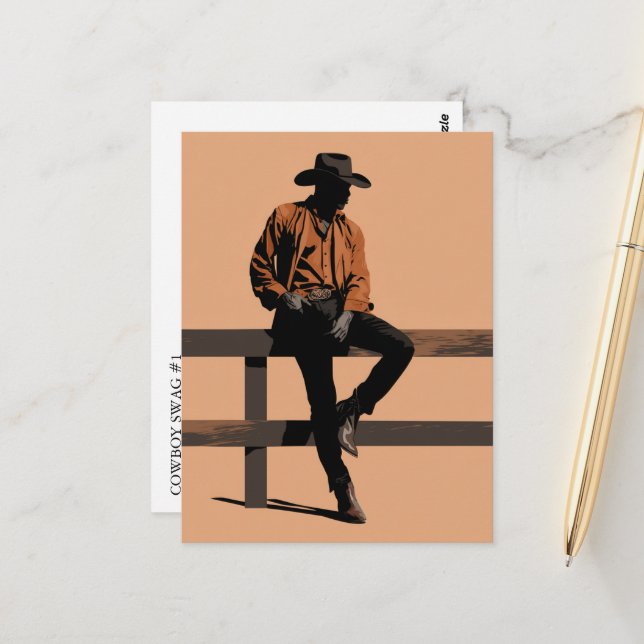 COWBOY SWAG #1 VYKORT (Fram/Back In Situ)