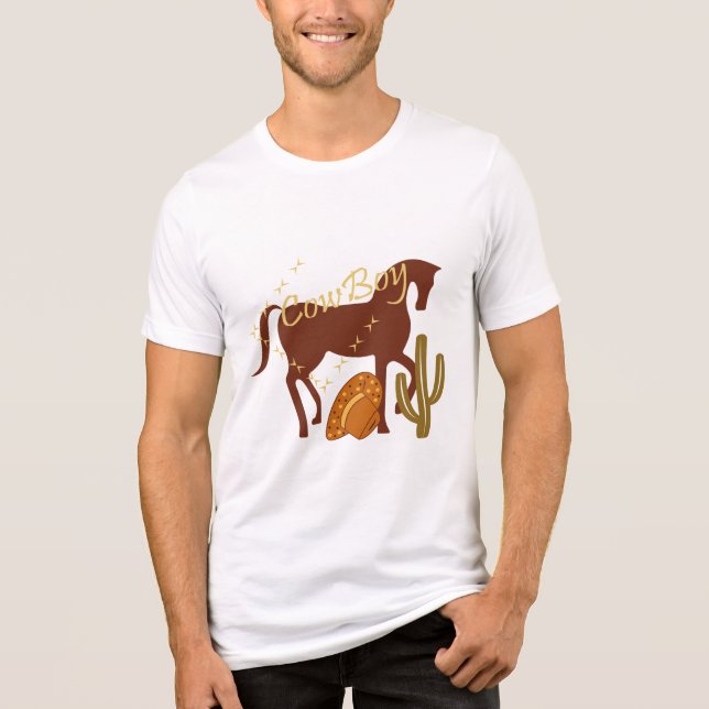 Cowboy T Shirt (Framsida)
