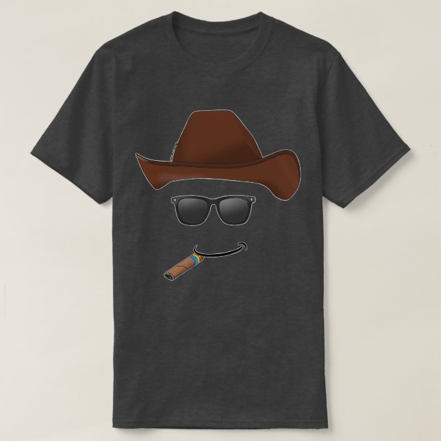 cowboy t shirt (Design framsida)