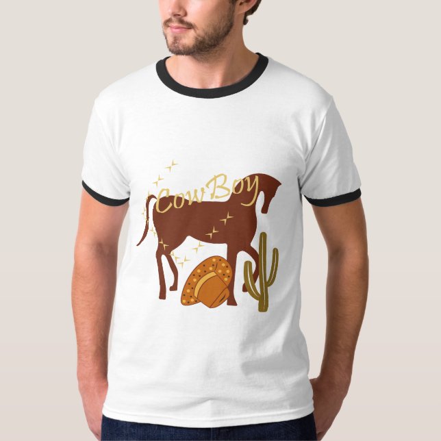 Cowboy T Shirt (Framsida)