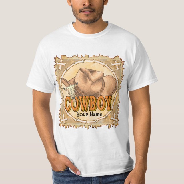 Cowboy T Shirt (Framsida)