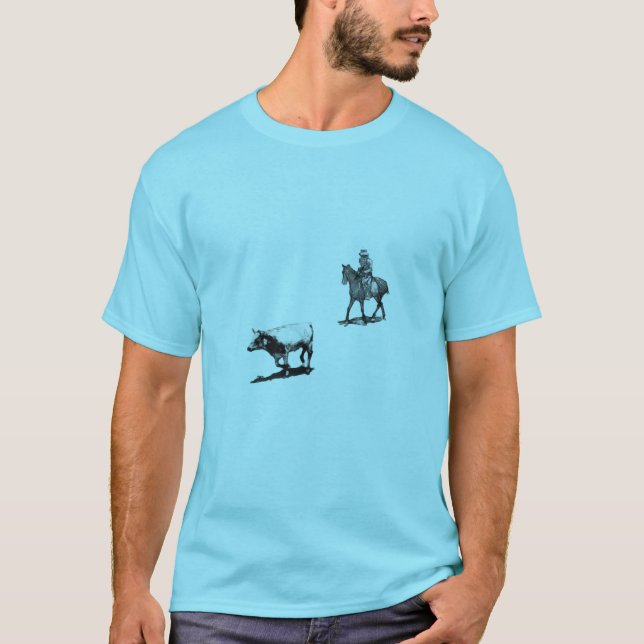 cowboy t shirt (Framsida)