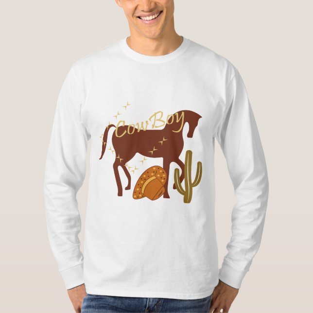 Cowboy T Shirt (Framsida)