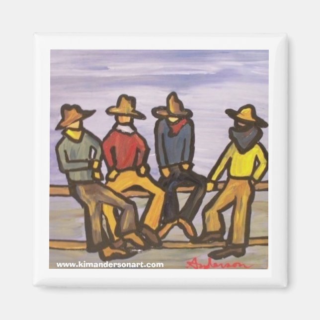 Cowboy Talk Magnet (Framsidan)