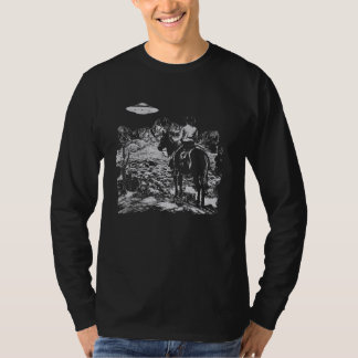 Cowboy UFO Howdy Partner Cowgirl Westernare Land T Shirt