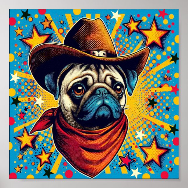 COWBOY UP 4 POSTER (Framsidan)