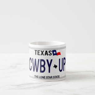 Cowboy upp! CWBY UP den Texas Espressomugg