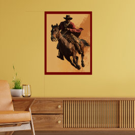 COWBOY UPPHOV # 3 POSTER