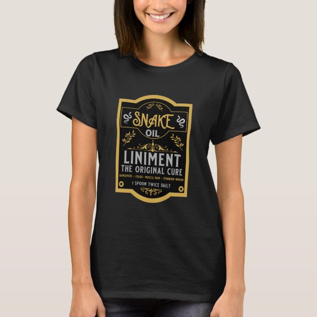 Cowboy Vilda Västern Ormsalva T Shirt (Framsida)
