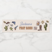 Cowboy Vilda western First Rodeo Boy Birthday