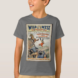 Cowboy Vilda western Personalize NAMN och Text Boy T Shirt