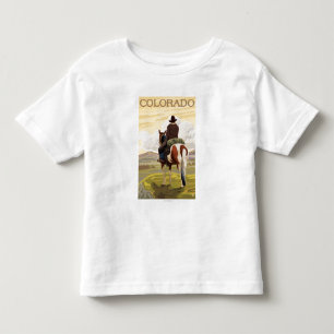 Cowboy (vy från baksidan)Colorado T Shirt