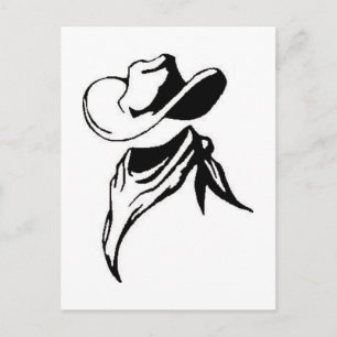 Cowboy Vykort