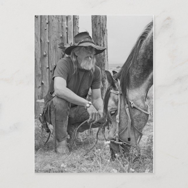 Cowboy Vykort (Framsida)