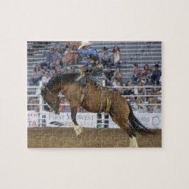 Cowboy Western Rodeo Bucking Horse Corral Pussel