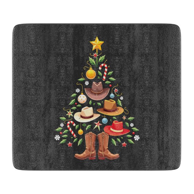 Cowboy Westerna Julgran Santa (Framsidan)