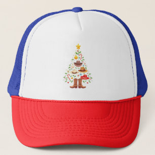 Cowboy Westerna Julgran Santa Keps