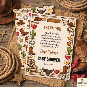 Cowboy Wild West Rodeo Ranch   Rustik Western Baby Tack Kort