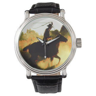 Cowboyalternativ 1 Bevakning och numeriska alterna Armbandsur