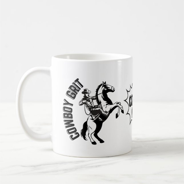 Cowboyanda Kaffemugg (Vänster)